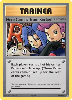 Here Comes Team Rocket! 113 Normal