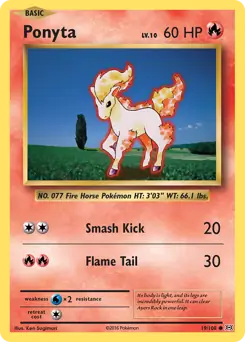 Ponyta 19 Normal