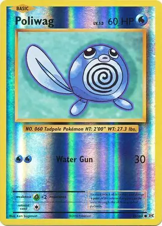 Poliwag Reverse Holo 23 Normal