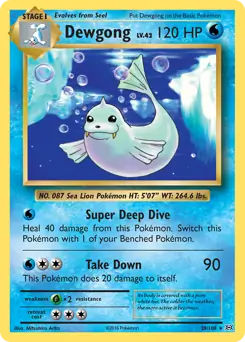 Dewgong 29 Normal