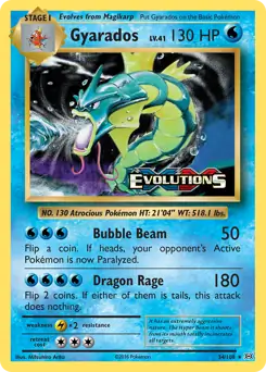 Gyarados Holo 34