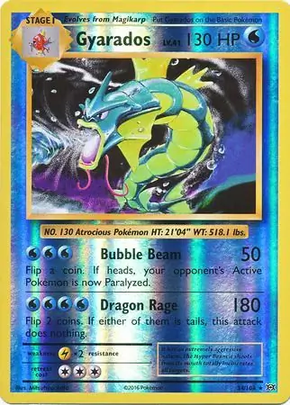 Gyarados Reverse Holo 34 Normal