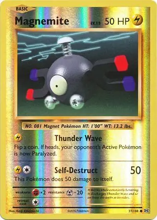 Magnemite Reverse Holo 37