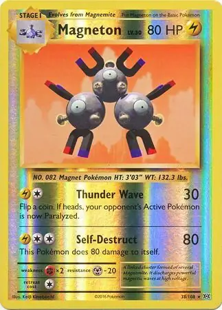 Magneton Reverse Holo 38 Normal