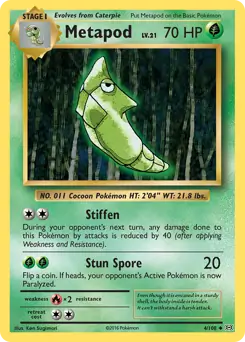 Metapod 4 Normal