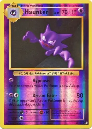 Haunter Reverse Holo 48 Normal