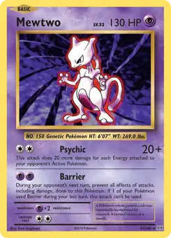 Mewtwo 51 Normal