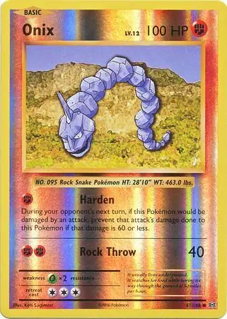Onix Reverse Holo 61 Normal