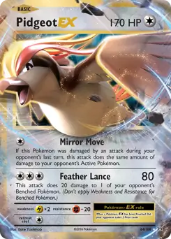 Pidgeot EX 64