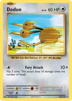 Doduo 69 Normal