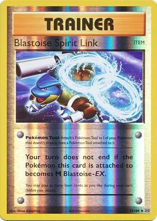 Blastoise Spirit Link Reverse Holo 73 Normal