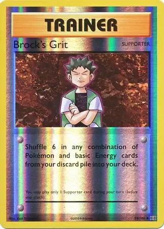 Brock's Grit Reverse Holo 74
