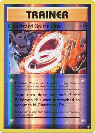 Charizard Spirit Link Reverse Holo 75 Normal