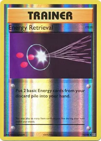 Energy Retrieval Reverse Holo 77 Normal