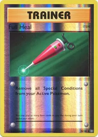 Full Heal Reverse Holo 78 Normal
