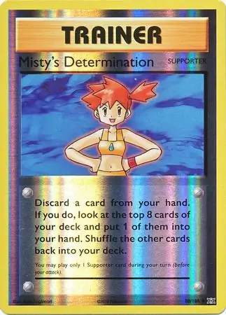 Misty's Determination Reverse Holo 80 Normal