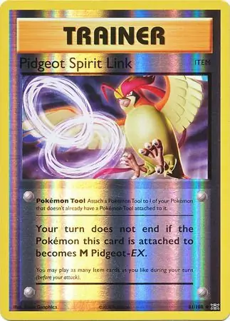 Pidgeot Spirit Link Reverse Holo 81 Normal