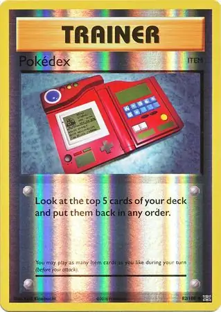 Pokedex Reverse Holo 82 Normal