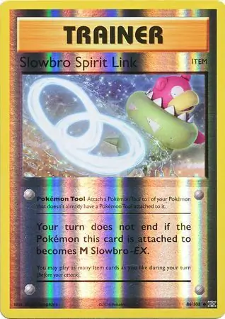 Slowbro Spirit Link Reverse Holo 86 Normal