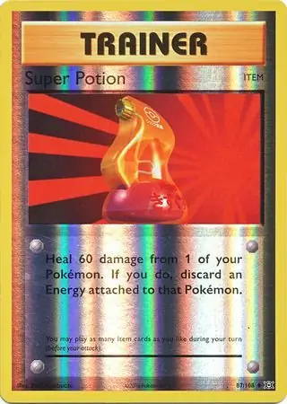 Super Potion Reverse Holo 87 Normal