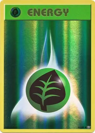 Grass Energy Reverse Holo 91 Normal