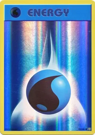 Water Energy Reverse Holo 93