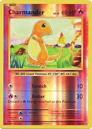 Charmander Reverse Holo 9 Normal
