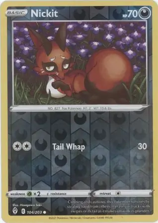 Nickit Reverse Holo 104 Normal