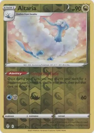 Altaria Reverse Holo 106 Normal