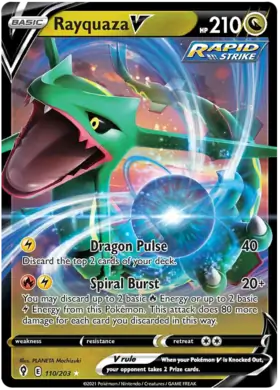 Rayquaza V 110 Normal