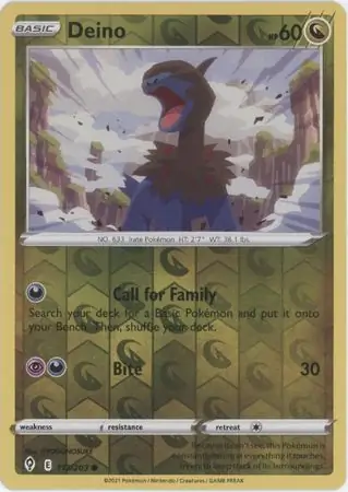 Deino Reverse Holo 113