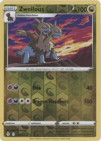 Zweilous Reverse Holo 114 Normal