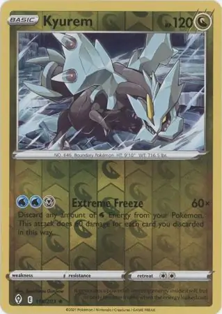 Kyurem Reverse Holo 116 Normal