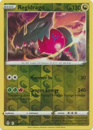 Regidrago Reverse Holo 124 Normal