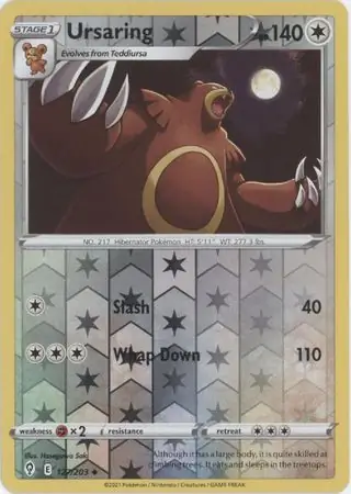 Ursaring Reverse Holo 127