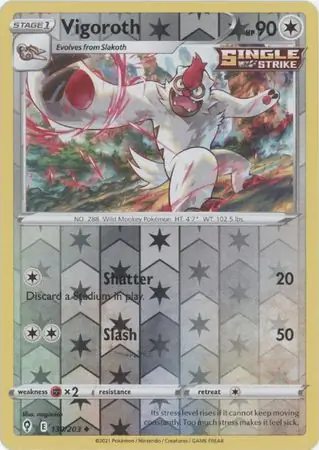 Vigoroth Reverse Holo 130 Normal