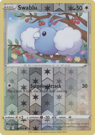 Swablu Reverse Holo 132 Normal