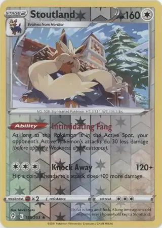 Stoutland Reverse Holo 135