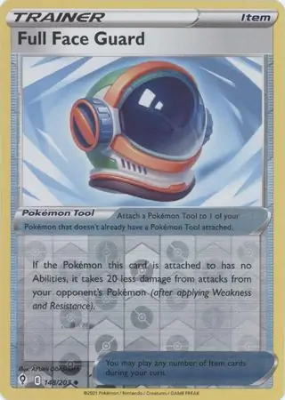 Full Face Guard Reverse Holo 148 Normal