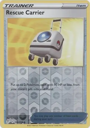 Rescue Carrier Reverse Holo 154