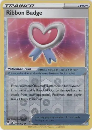 Ribbon Badge Reverse Holo 155