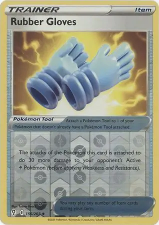 Rubber Gloves Reverse Holo 156 Normal