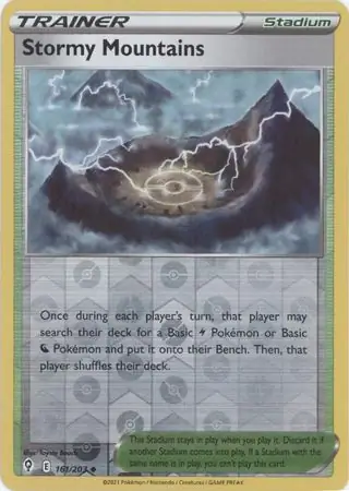 Stormy Mountains Reverse Holo 161 Normal