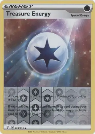 Treasure Energy Reverse Holo 165 Normal