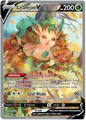Leafeon V 167 Normal