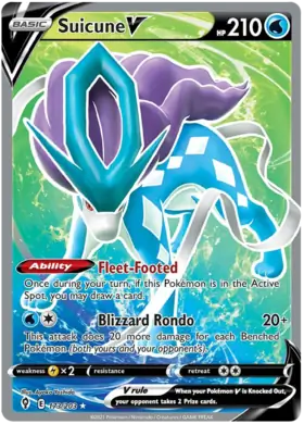 Suicune V 173 Normal