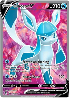 Glaceon V 174 Normal