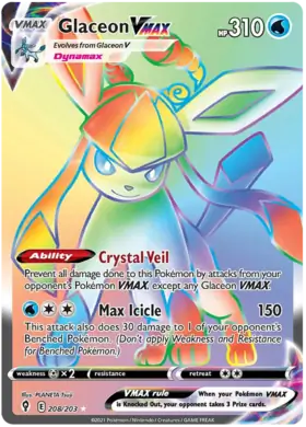 Glaceon VMAX 208 Normal