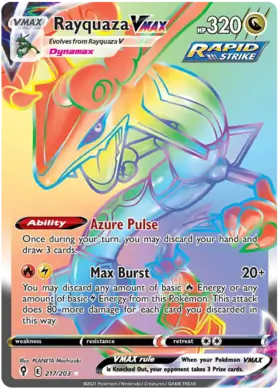 Rayquaza VMAX 217 Normal