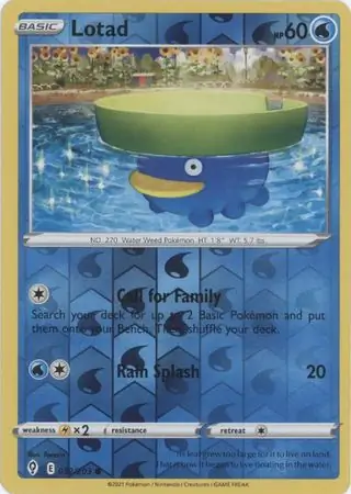 Lotad Reverse Holo 032